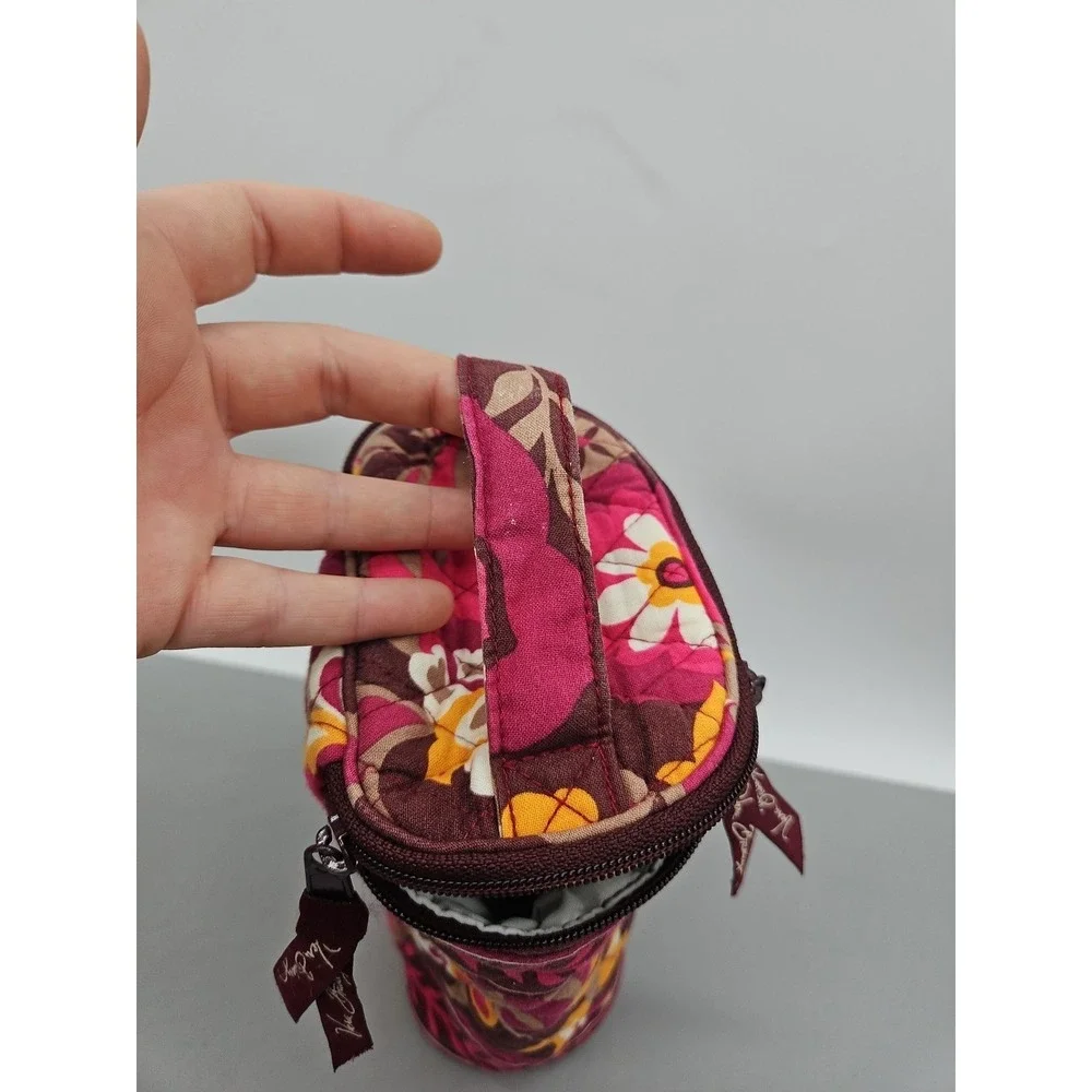 Vera Bradley‎ Pucinni Lunch Bag Insulated Hot or Cold Floral Purple Pink Brown